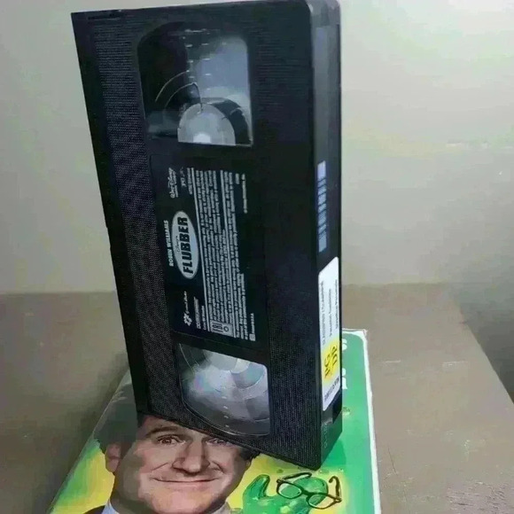 Flubber 1998 Disney VHS Clamshell (Robin  Williams) - With Original Insert! - Picture 8 of 10